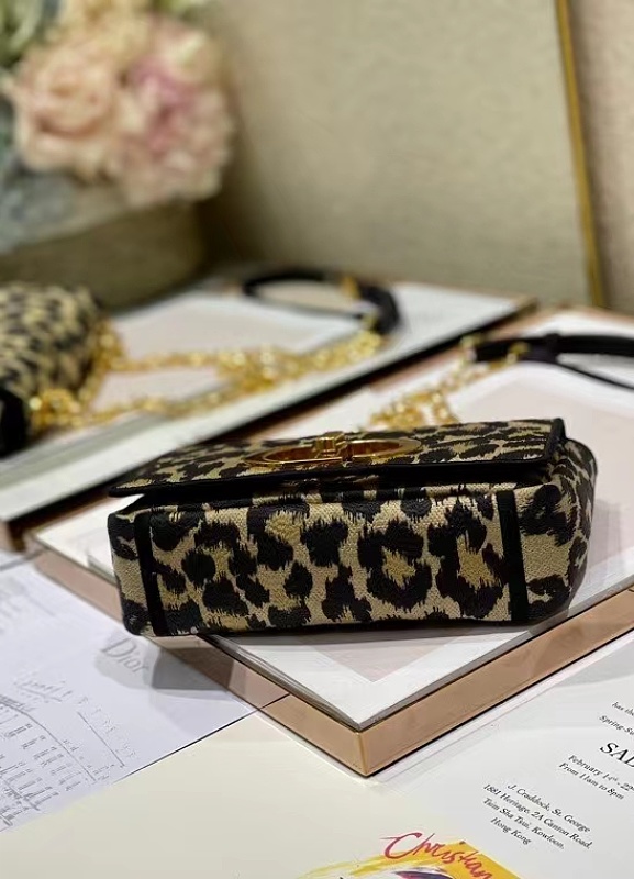 Dior Caro Small Bag Leopard