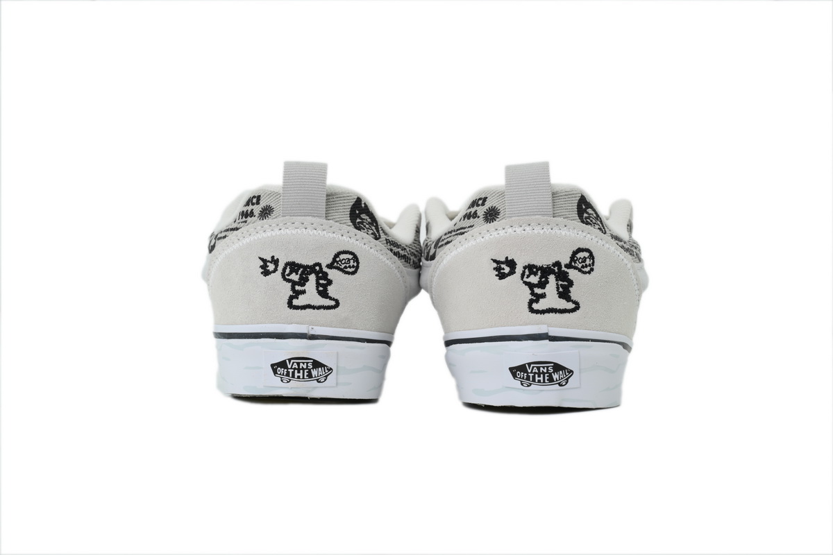 Vans x HIRONO Knu Skool White Black VN000CS0BHD