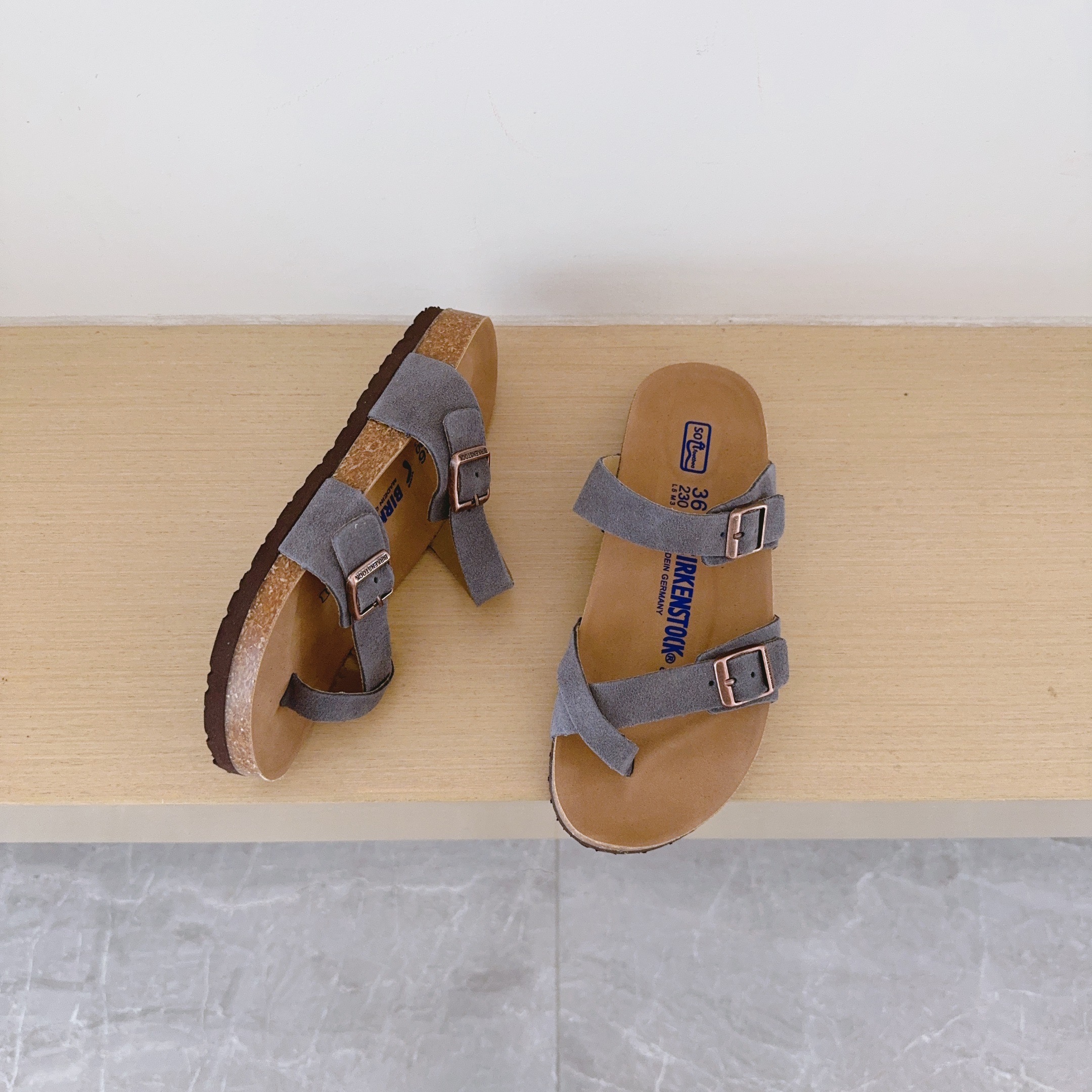 Birken-Style Toe-Post Sandals