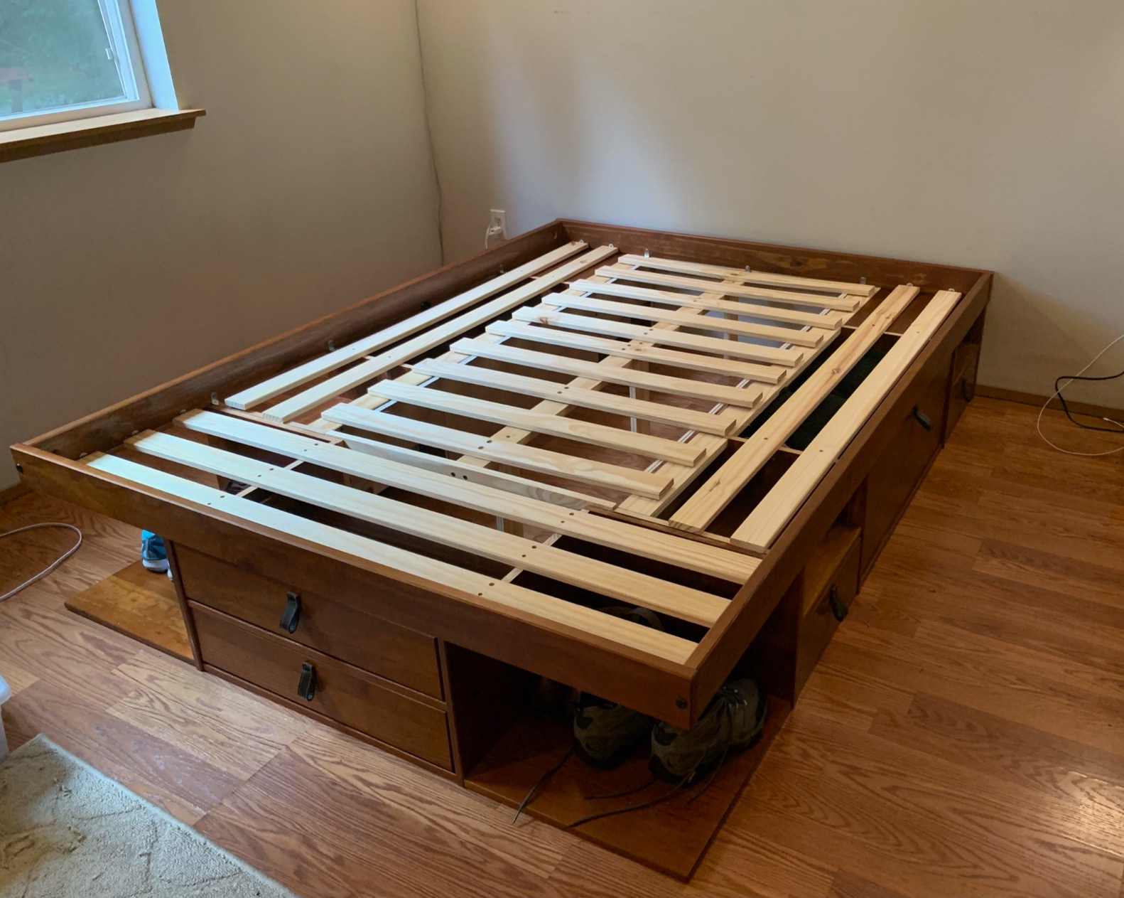 Bali Storage Platform Bed with Drawers