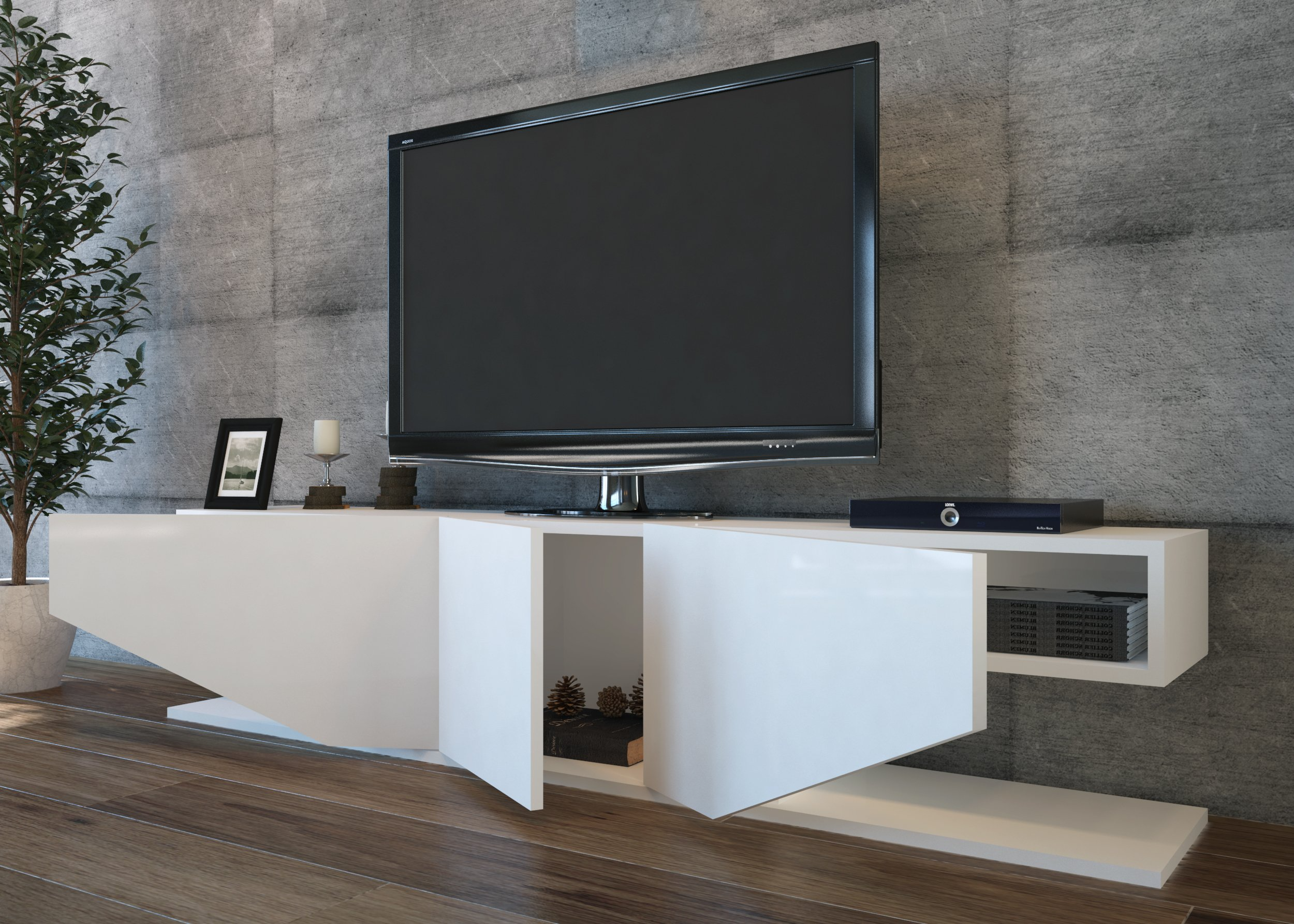 Decorotika INCIA 71" TV Stand for TVs up to 75"