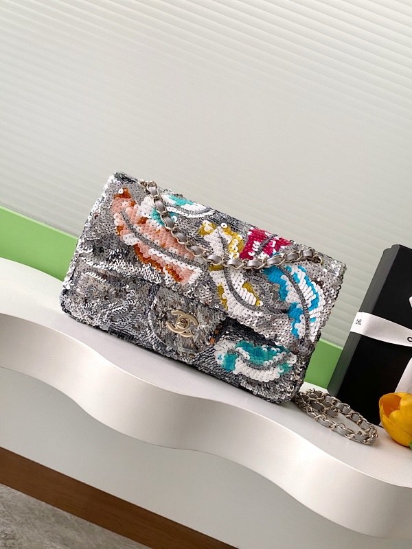 Chanel Crystal Flap Bag Multicolor