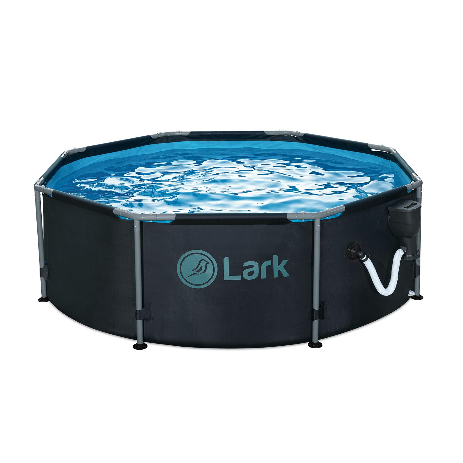 8' ft. x 30" inch Metal Frame Backyard Above Ground Swimming Pool