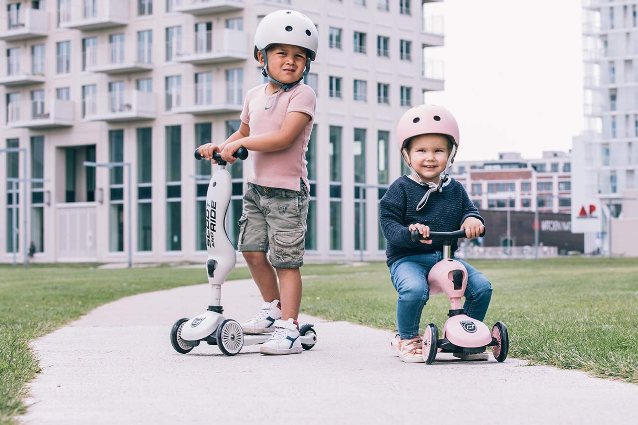 Children Adjustable Seated or Standing 2-in-1 Scooter Including