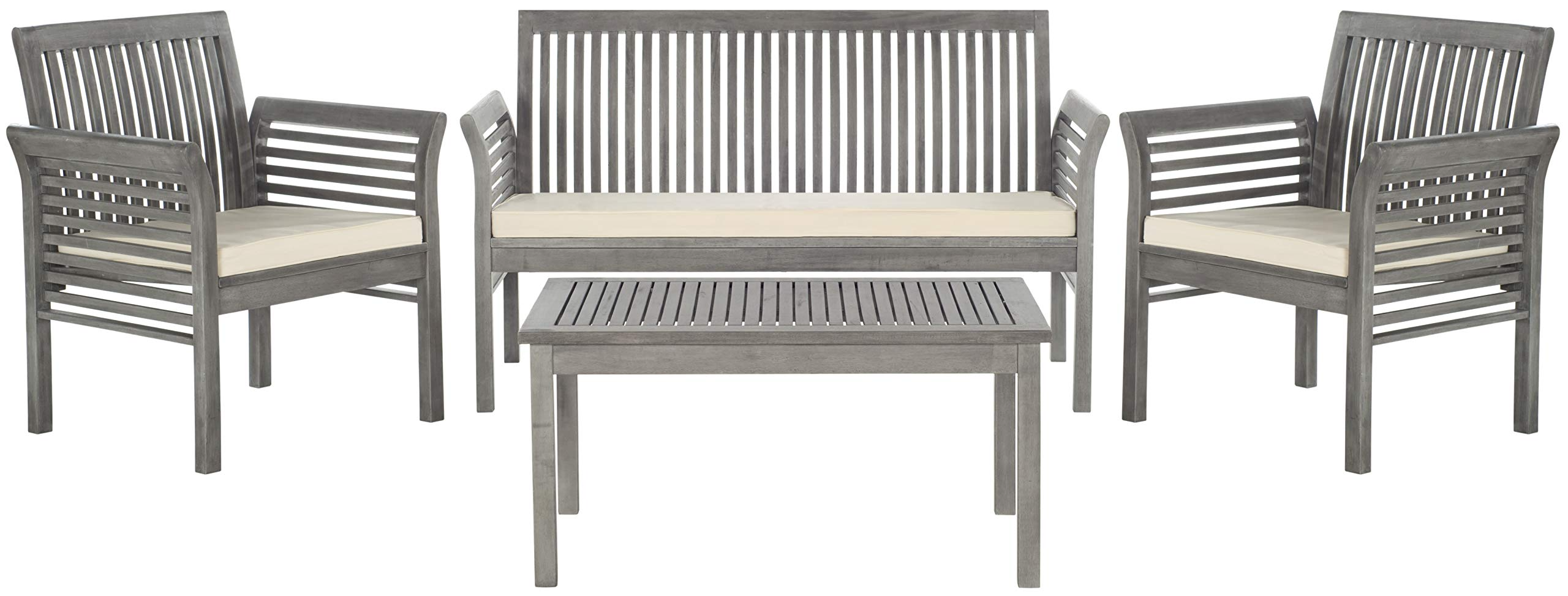 Collection Carson Grey Wash/ Beige Cushions 4-Piece