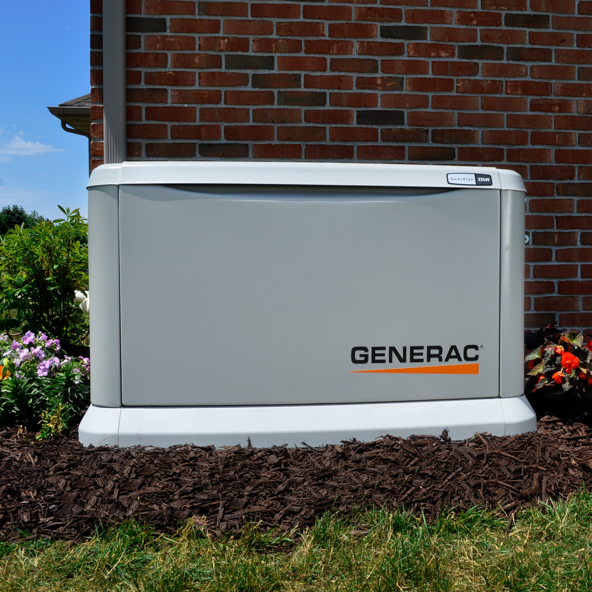 Generac 7043 Home Standby Generator 22kW/19.5kW