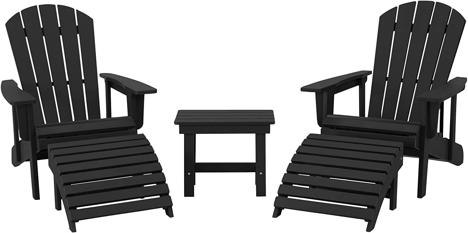 5-Piece Adirondack Chair Set