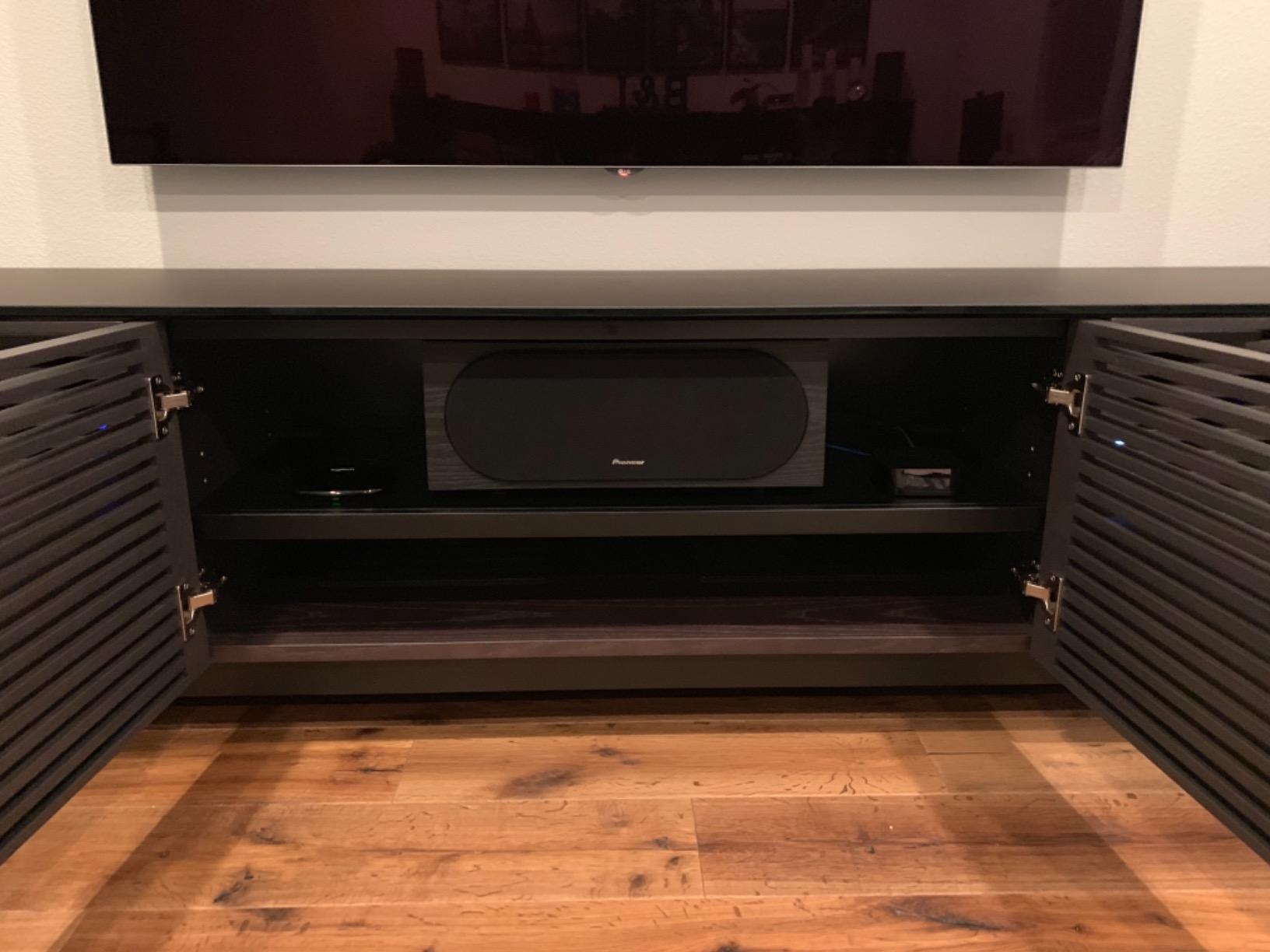 BDI Corridor 8177 Triple-Width Media Console with Drawer