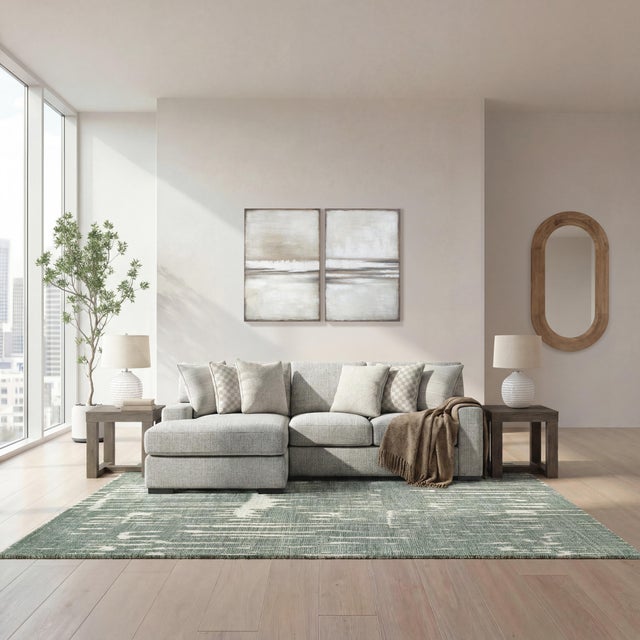 Larce 2-Piece Next-Gen Nuvella™ Performance Fabric Sofa Chaise