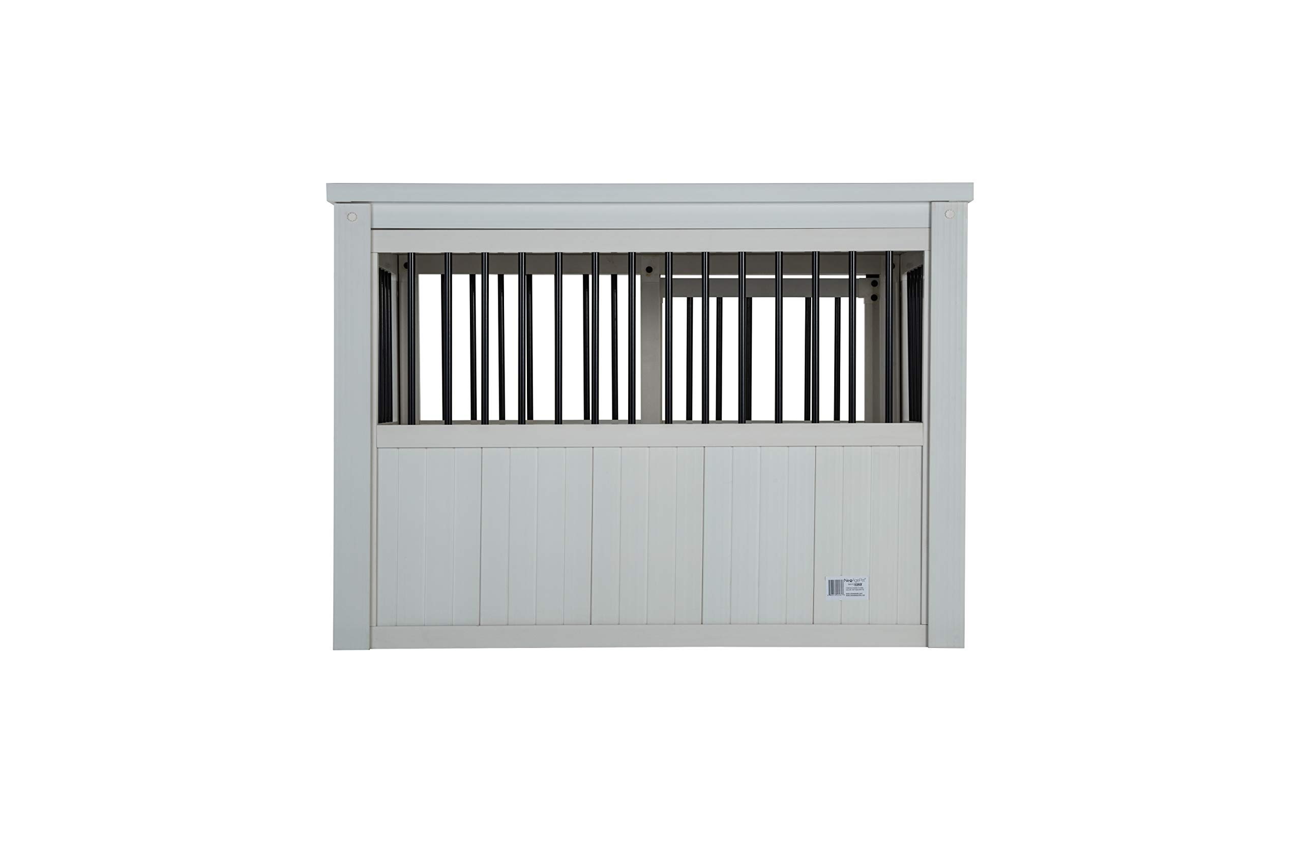 Homestead Sliding Barn Door Furniture Style Dog Crate