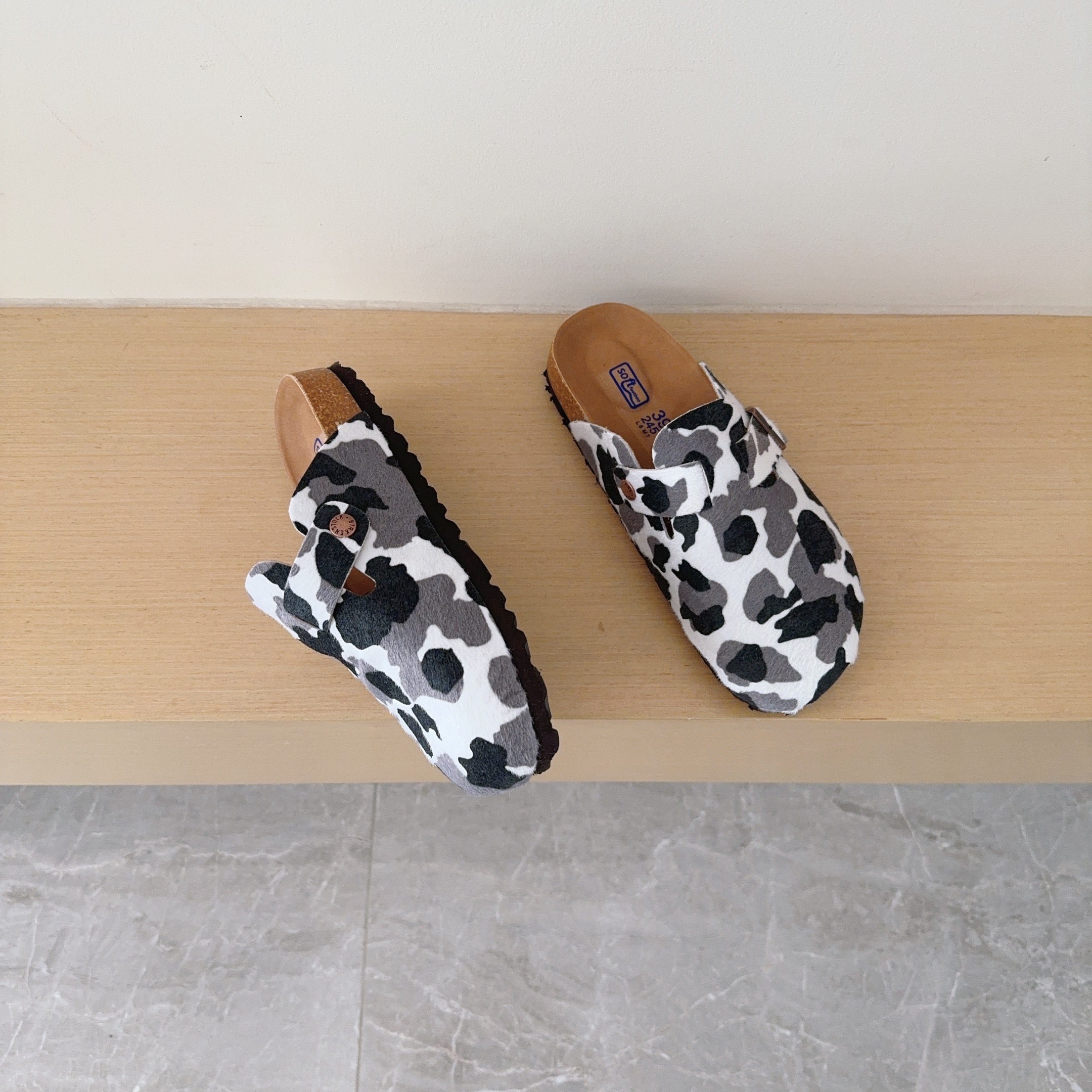 UGG Kids Pony Hair Series Birken-Style Clogs Adult And Kids