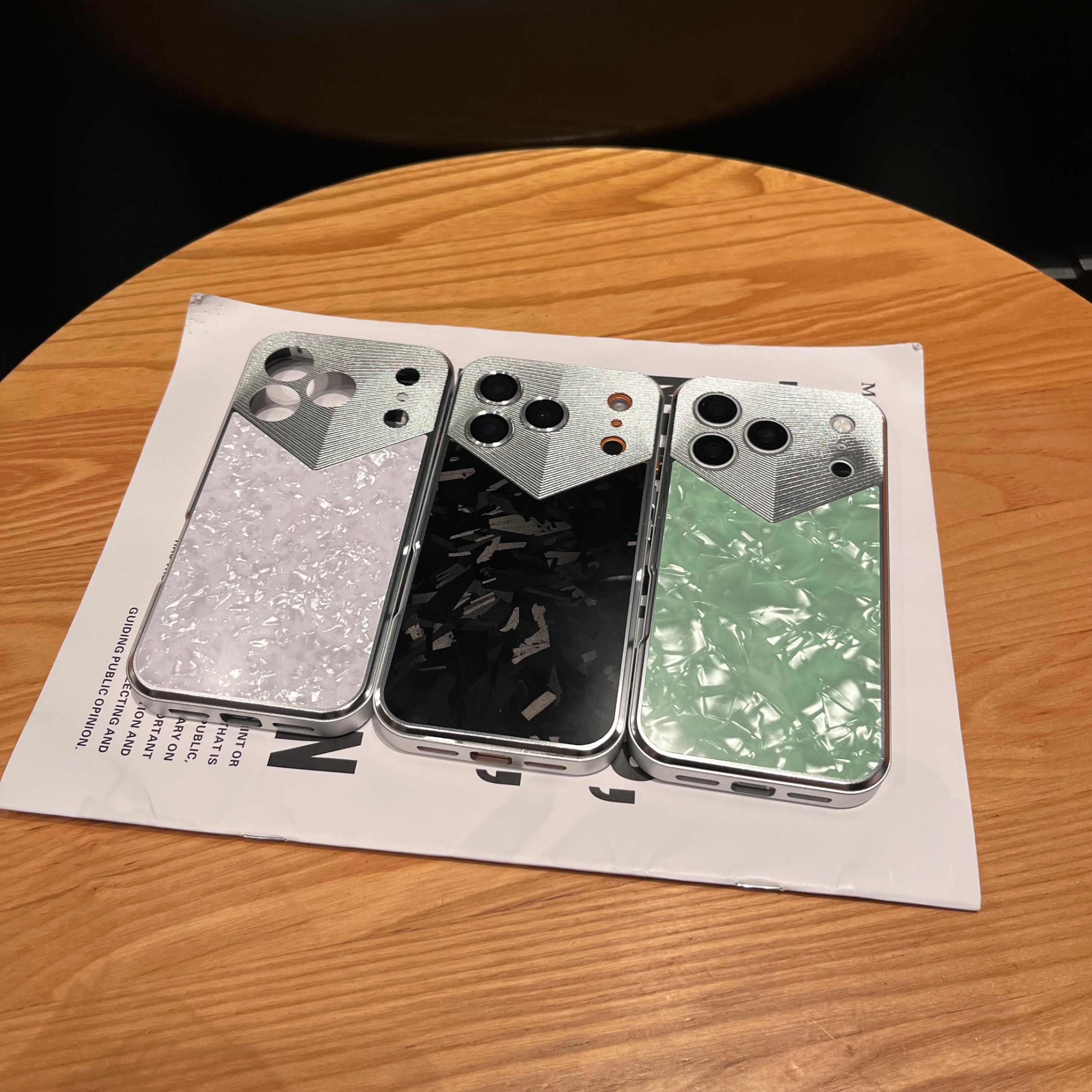 iPhone 17 Max Protective Case Shockproof - back view