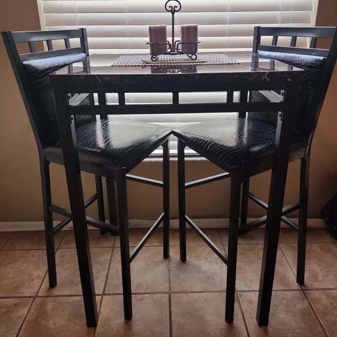 Kissner 2 - Person Bar Height Dining Set