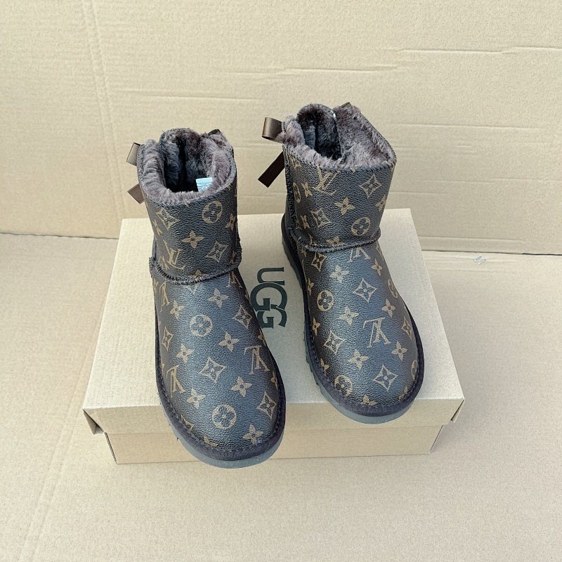 UGG x Louis Vuitton 78 Classic Mini Bow Boots