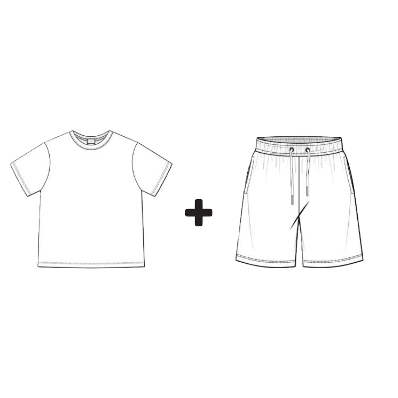 Any T-Shirt + Any Shorts