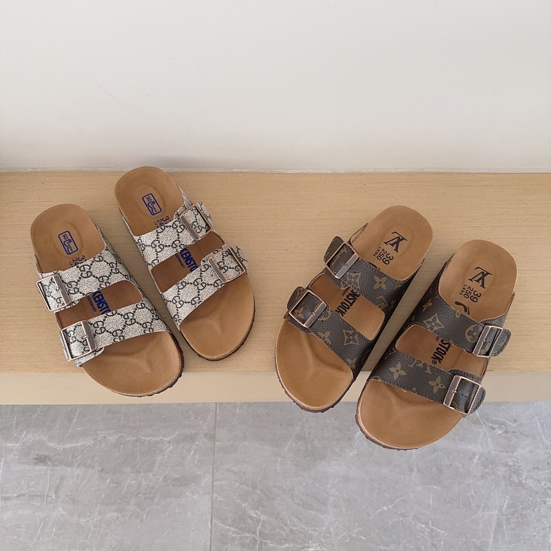 UGG Kids Birken-Style Two-Strap Sandals Collaboration Series Adult And Kids