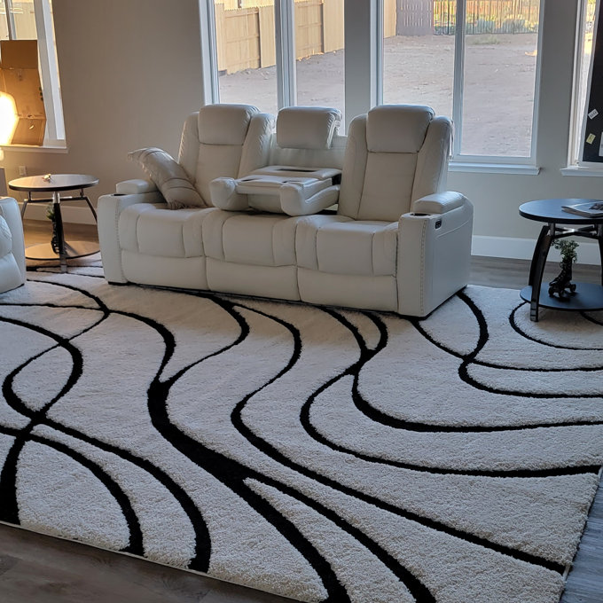 85.25'' Wide Home Theater Sofa with Cup Holder