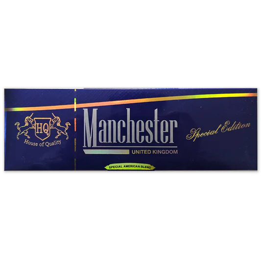 Manchester Special Edition Blue 8mg Carton