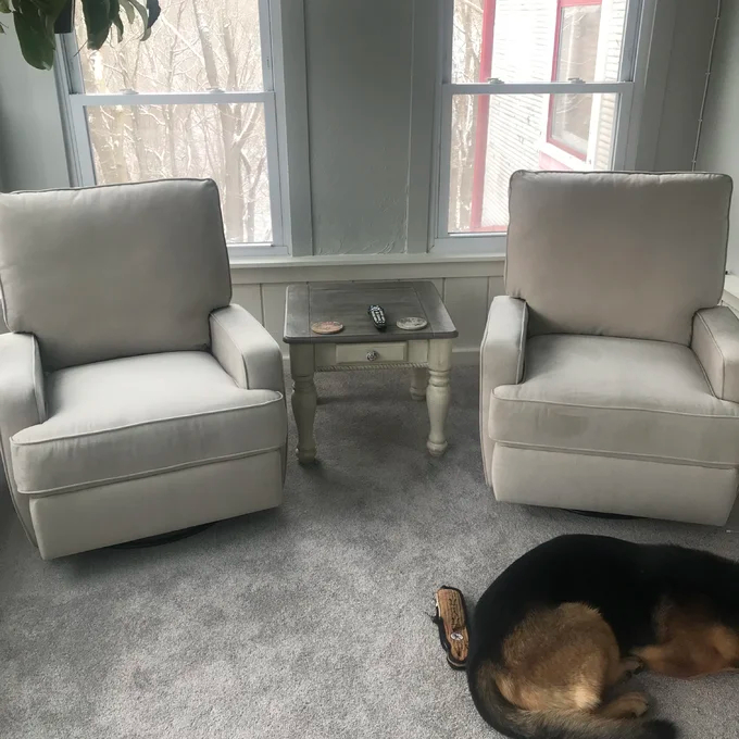 Abingdon Swivel Reclining Glider Nursery Chair