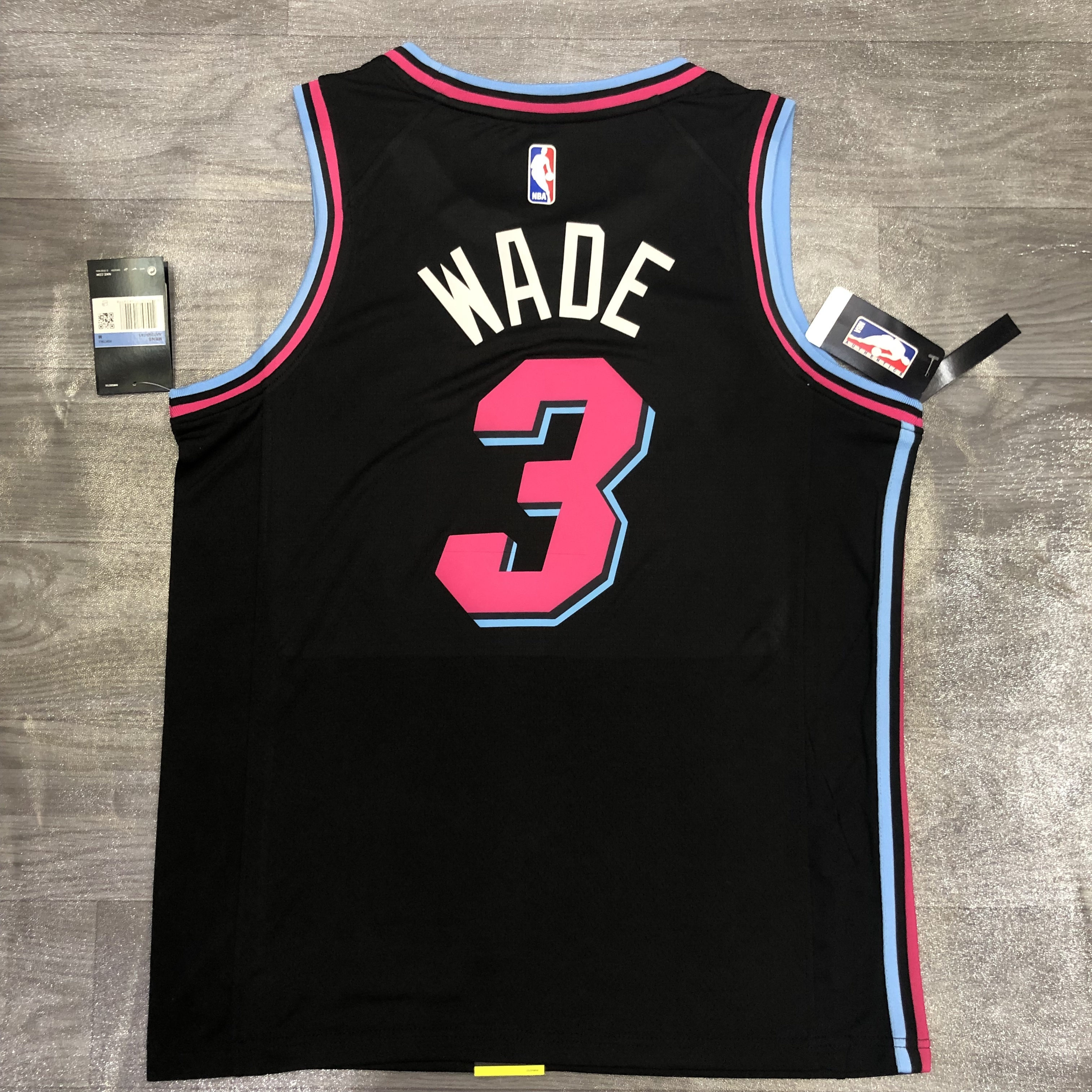 Miami Heat Black Jersey No.3