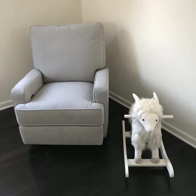 Abingdon Swivel Reclining Glider Nursery Chair