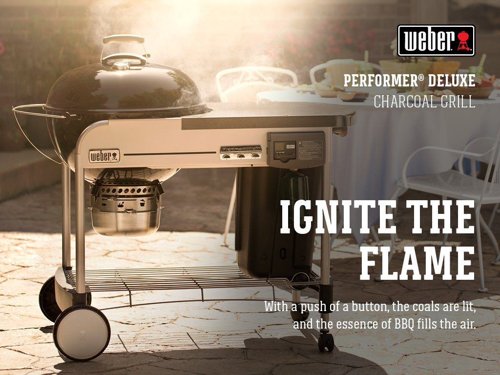 Weber Performer Deluxe Charcoal Grill