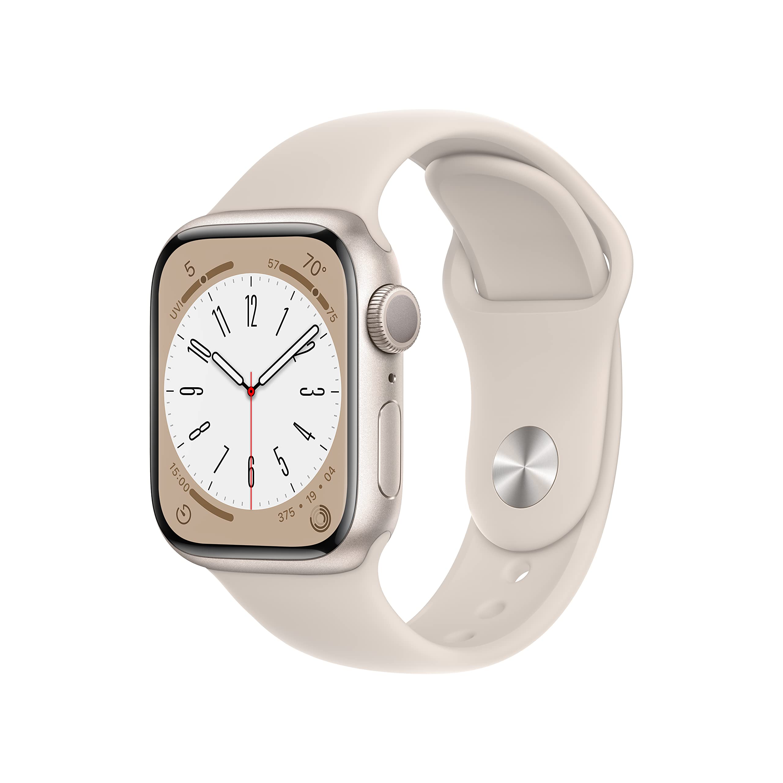 Apple Watch 8 Smart Watch w/ Midnight Case with Midnight Sport