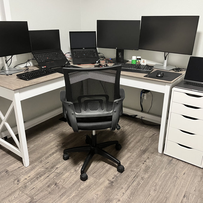 Veda 60W L Shaped Desk