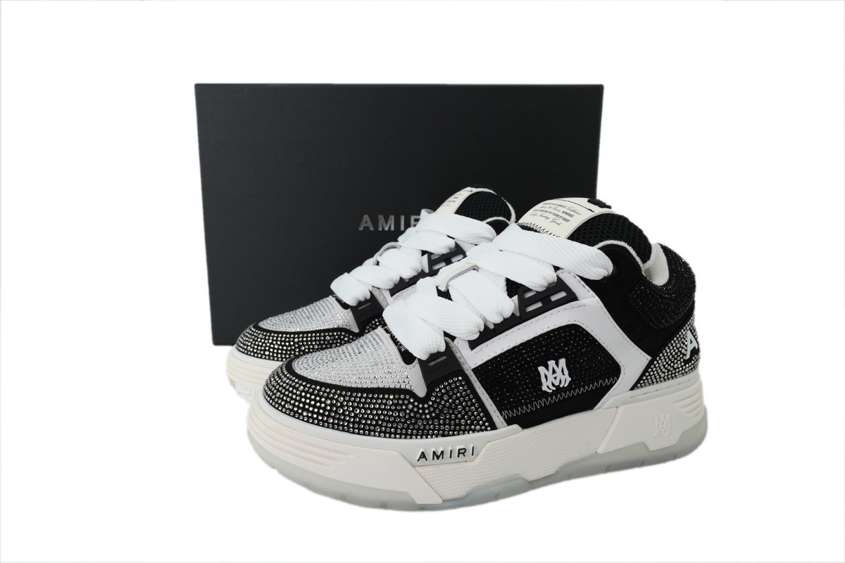 AMIRI Diamond Black White