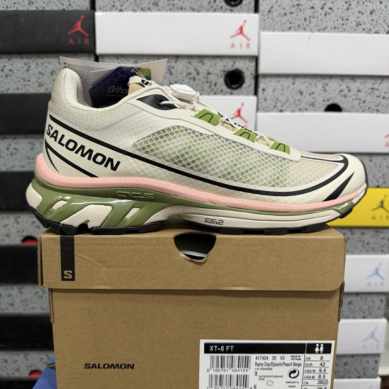 Salomon XT-6 Earth Gray Sneakers