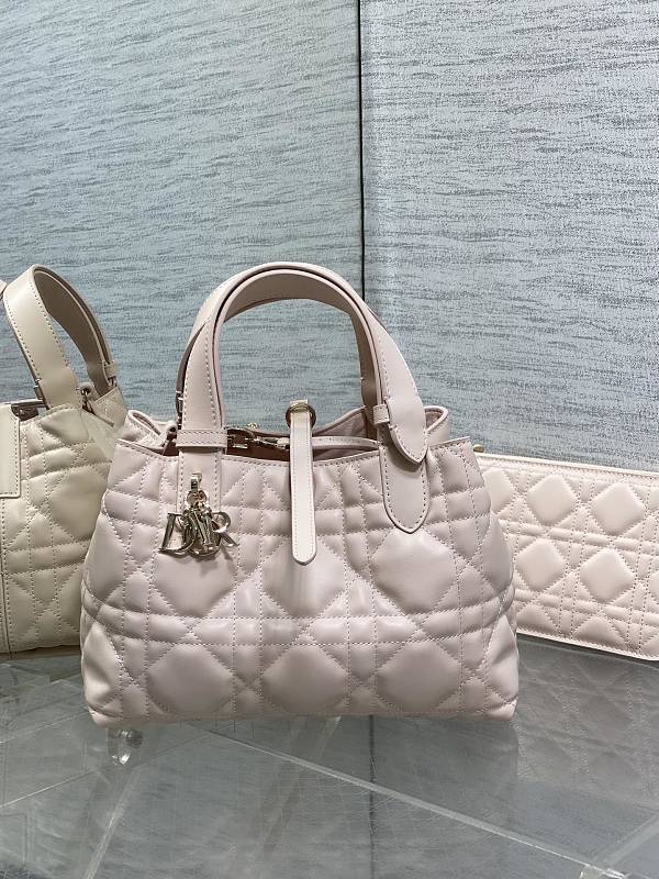 Dior Soft Tote Bag Blush Pink
