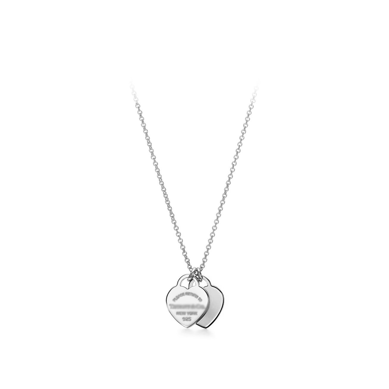 Tiffany & Co. Return to Tiffany Double Heart Tag Pendant 1
