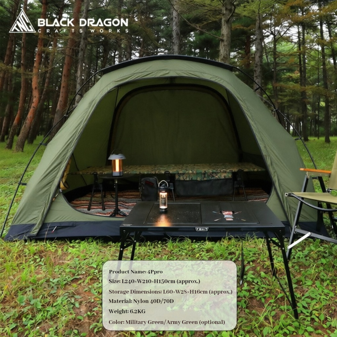 BLACK DRAGON 4Ppro Nylon Version Tent