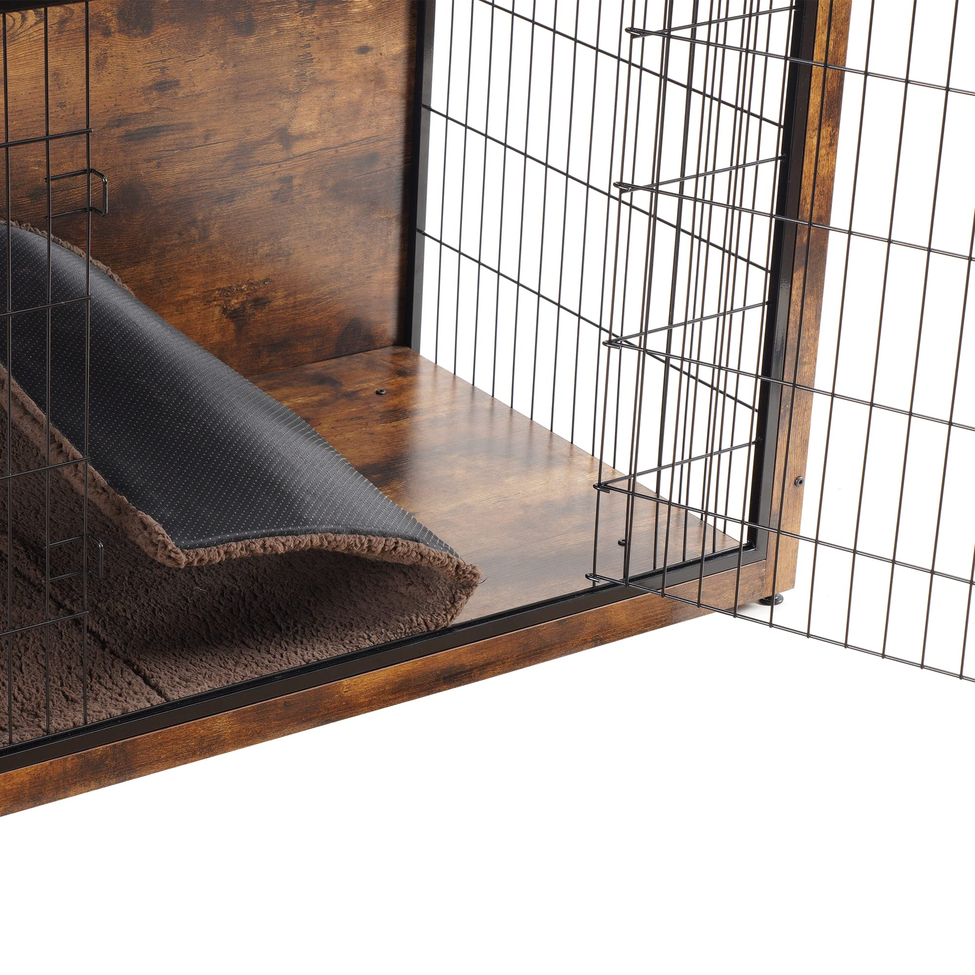 Dog Crate Furniture with Cushion