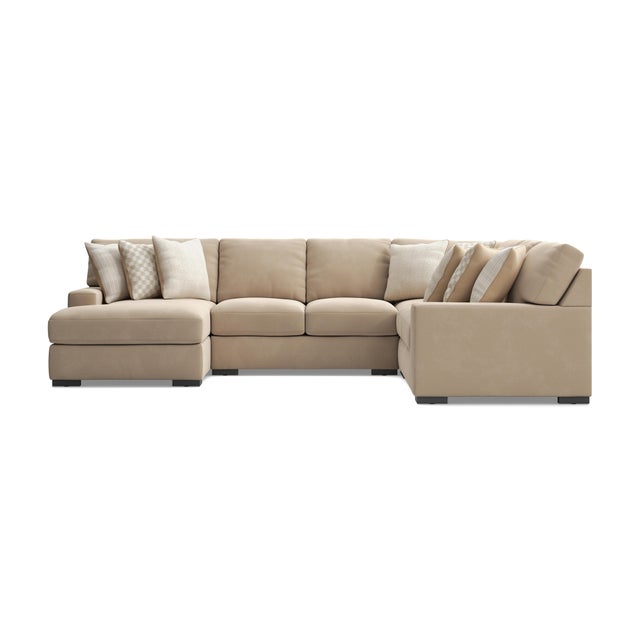 Larce 4-Piece Next-Gen Nuvella™ Performance Fabric Sectional with Chaise