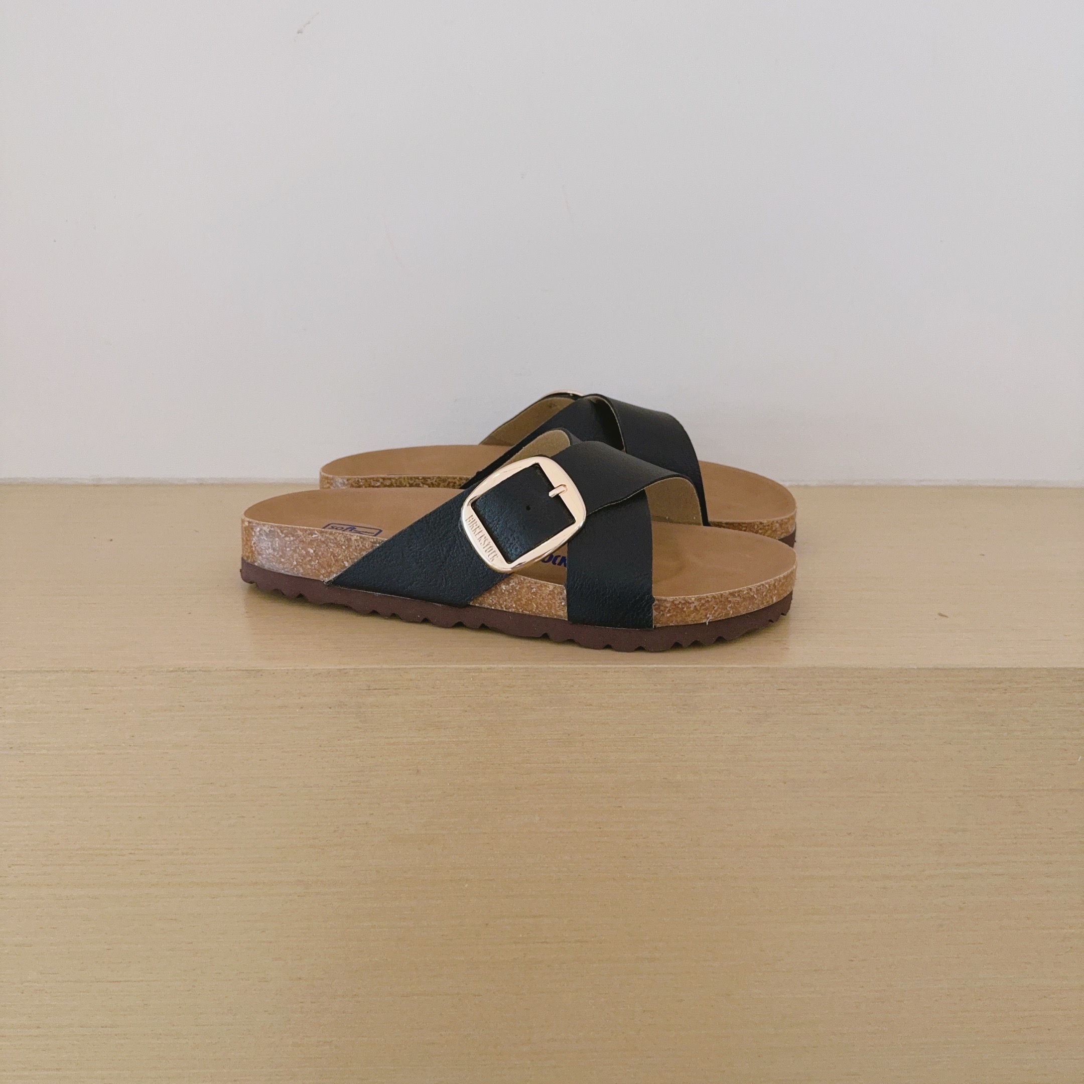 Birken-Style Cross-Strap Sandals