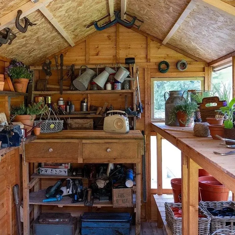 8' x 6' Forest Shiplap Potting Shed (1.8m x 2.4m)