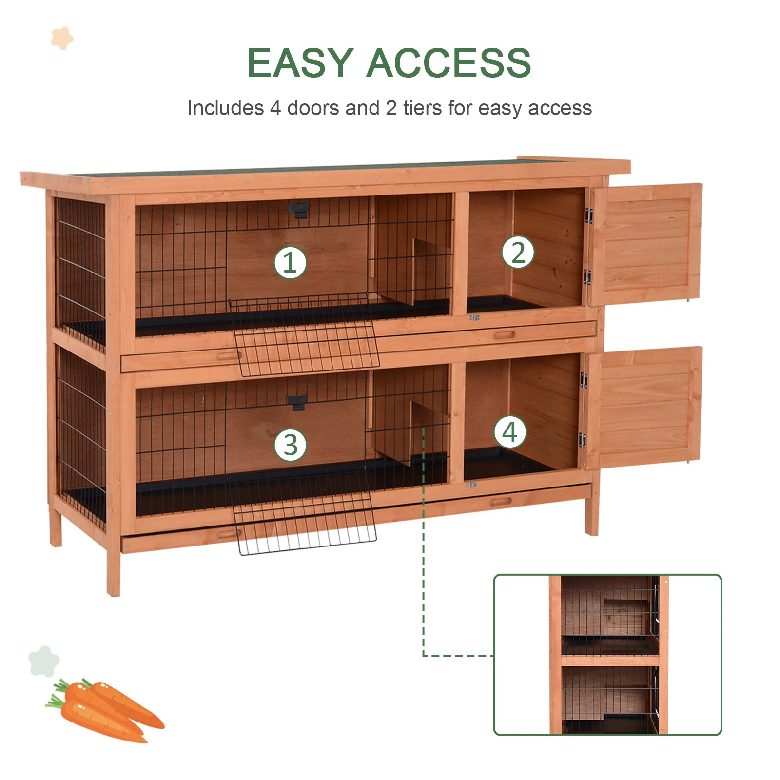 Griffen Weather Resistant Hutch