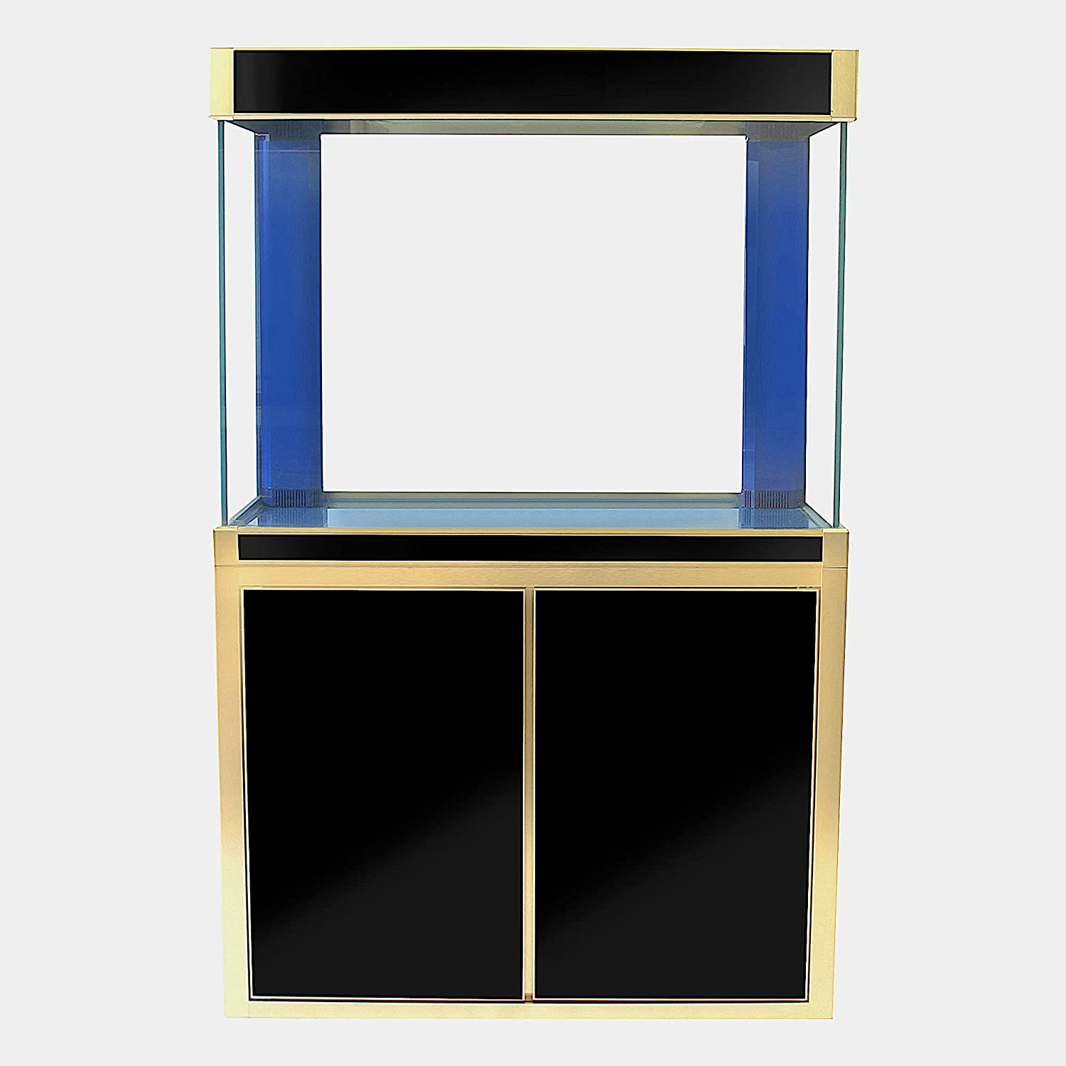 170 Gallon Aquarium Fish Tank LED Light Filter Upright Fishtank