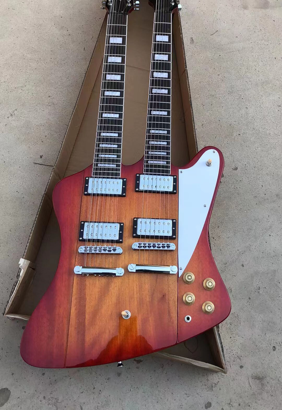 Factory 14 String 7 Strings Electric Guitar Double Neck Guitar