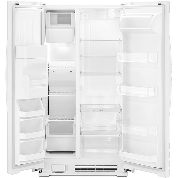 36 Side-by-Side Refrigerator and Freezer, White