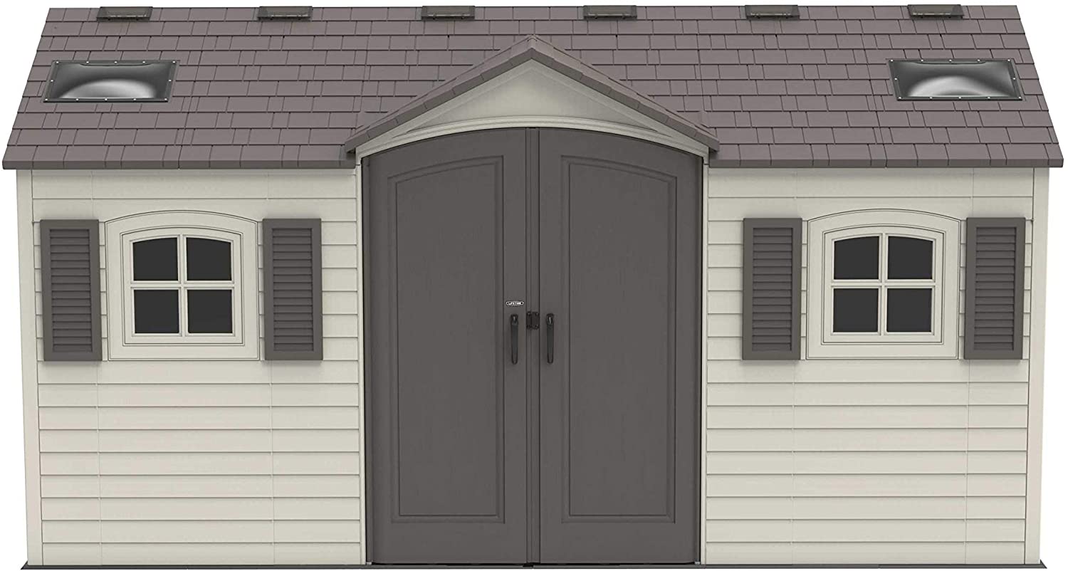 Outdoor Storage Dual Entry Shed
