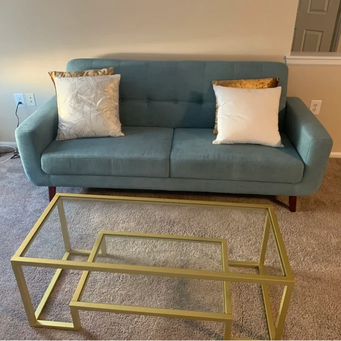 Shumake Frame Coffee Table with Storage