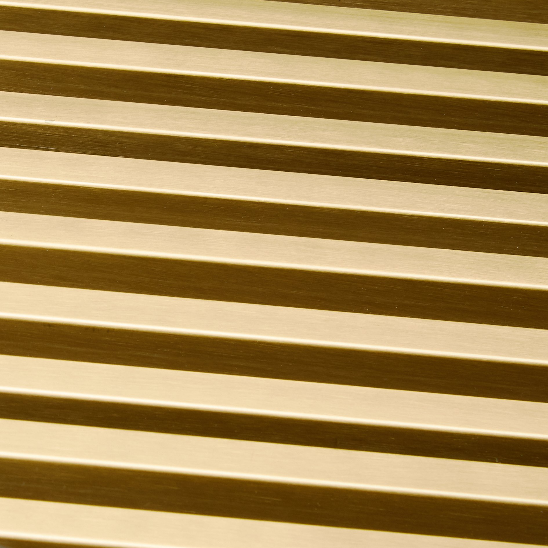 Gridiron Gold Contemporary Modern Stainless Steel Coffee