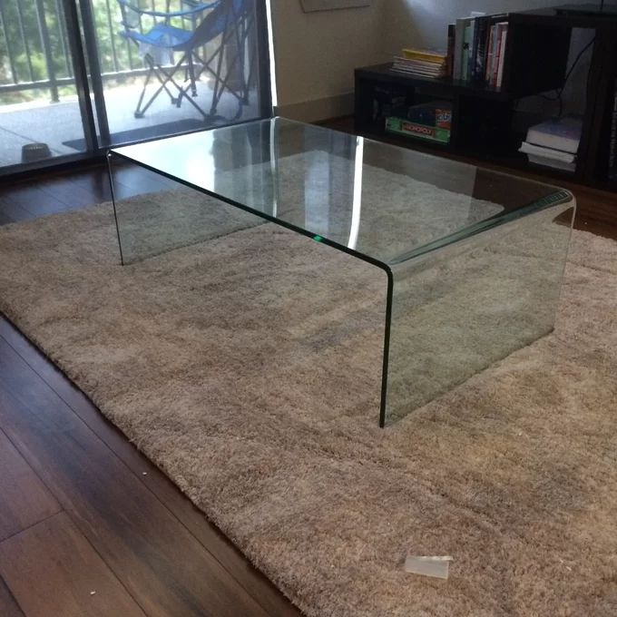 Aizzaddin Sled Coffee Table