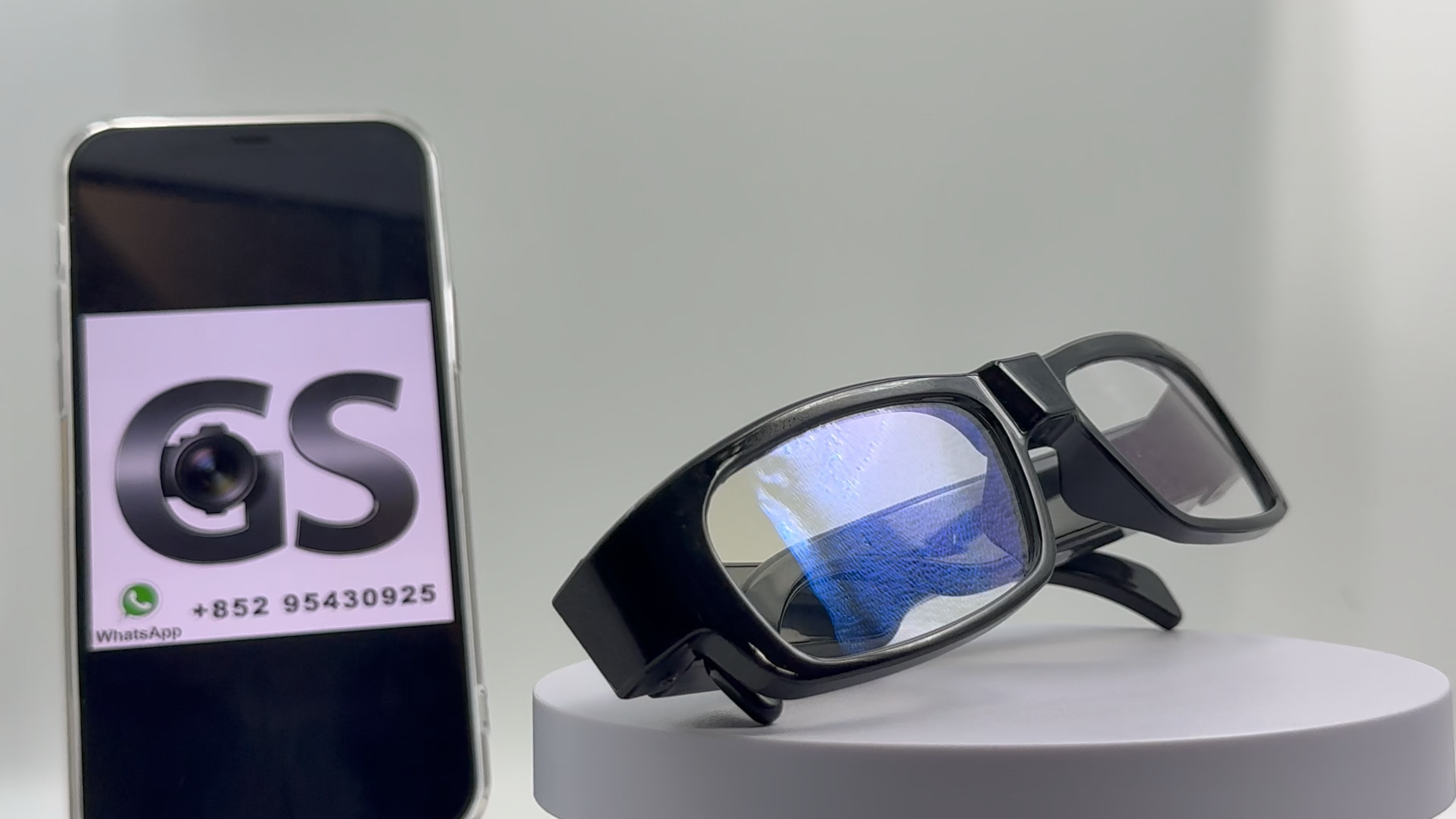 The Secret God—HD Covert Camera Eye Glasses