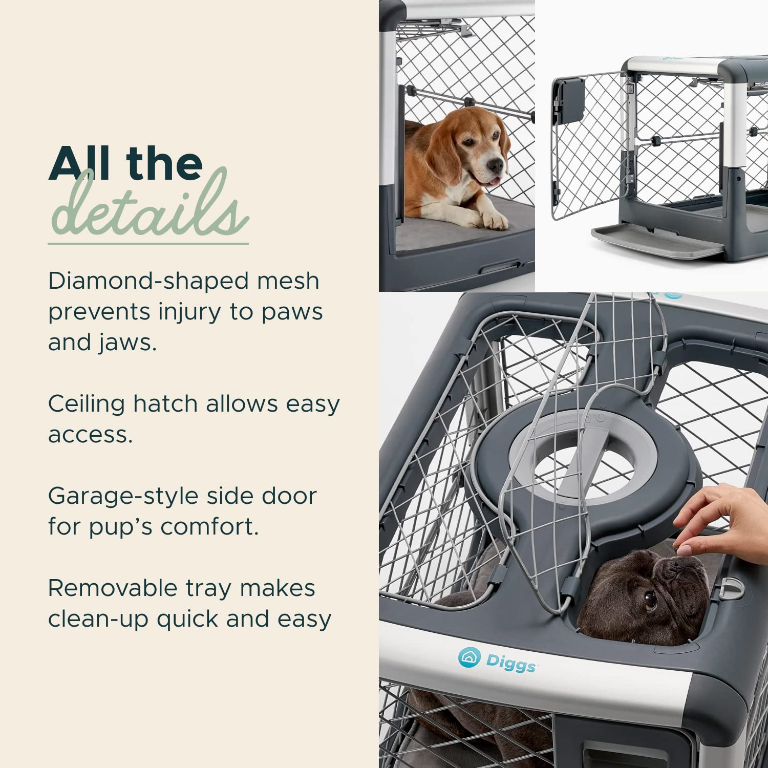 Revol Dog Crate (Collapsible Portable Travel Dog Crate