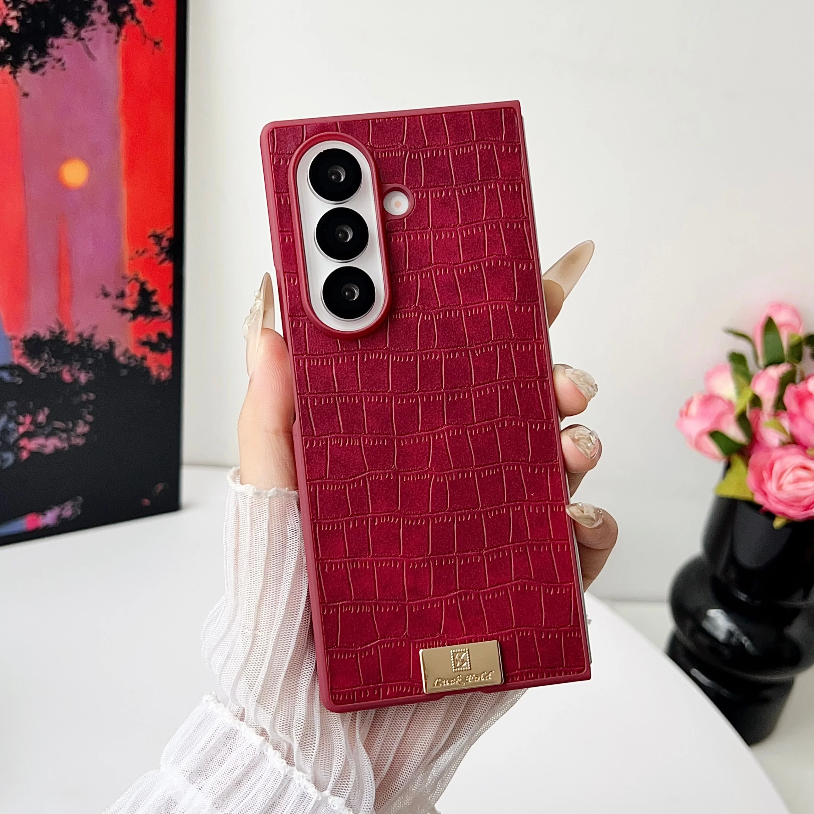 Galaxy Z Fold 7 Protective Case - back view