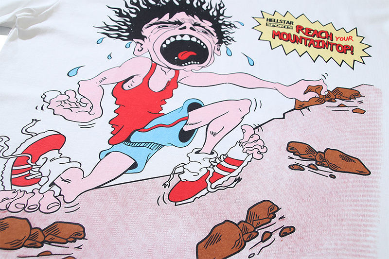 Hellstar Mountain Climber T-Shirt White