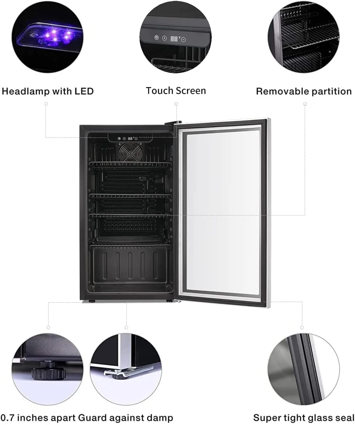 Antarctic Star 26 Bottle Wine Cooler/Cabinet Beverage